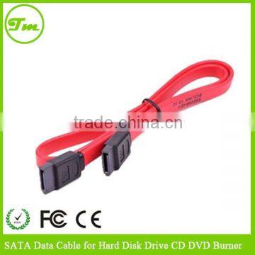 Red Serial ATA SATA DATA Desktop Computer PC HDD Hard Drive Cable