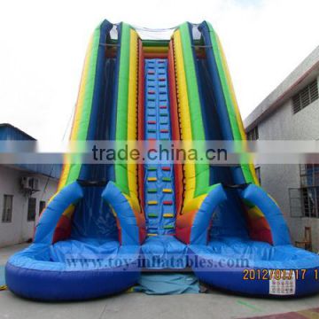 Super quality professional huge inflatable water slide