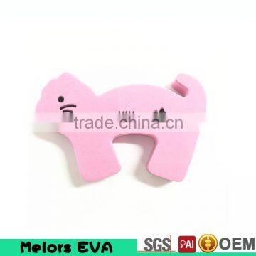 Melors High quality Baby safety cute eva foam door stopper / door handle protector