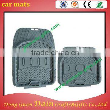 TPE 2PCS Rubber Car Floor Mats For Carpet and GPS