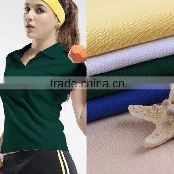 2015 Low Cost High Quality 60 polyester 40 cotton fabric sweat fabric spun polyester cotton feel fabric for Sportswear