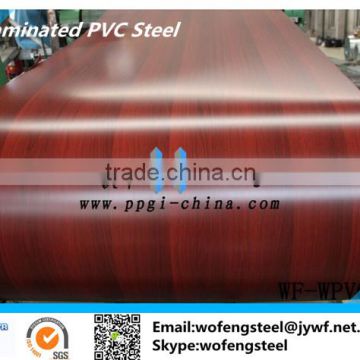 PVC film laminated steel sheet