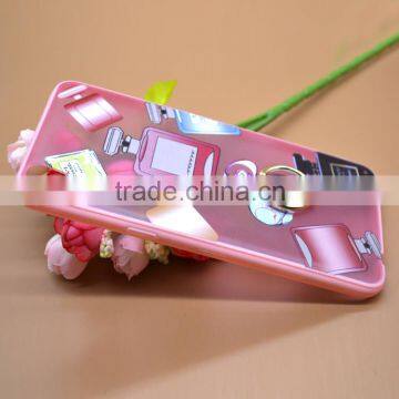 Fashion Luxury Perfume TPU+PC Hybrid Phone Case Built-in Ring Bracket For Oppo R9 Plus photo-2
