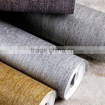 Romantic Purple Colorfast Nonwoven Home Wallpaper photo-2