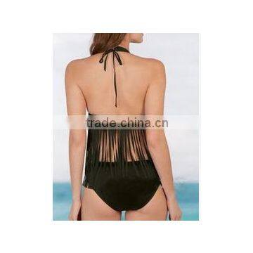 BSC045 Open Hot Sexy Girl Fission Pure Triangle Bikini Swimwear photo-3