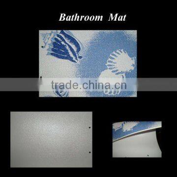 PVC foam bathroom mat