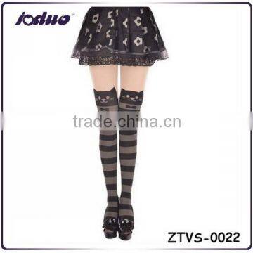 Hot Selling Stripe Cat Japanese Girl 's Stocking