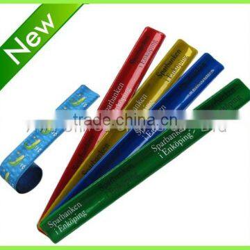 2015 Reflective slap wrist bands for promotional gifts