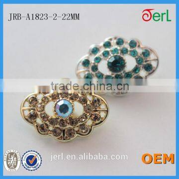 Garment Coat Metal Fashion Rhinestone Buttons photo-3