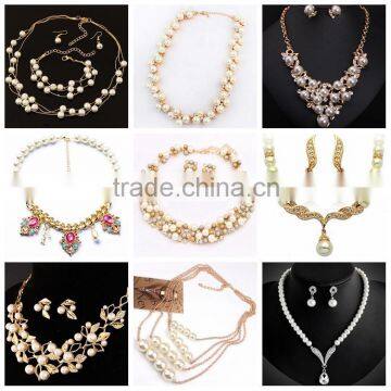 Hot jewelry imitation pearl necklace