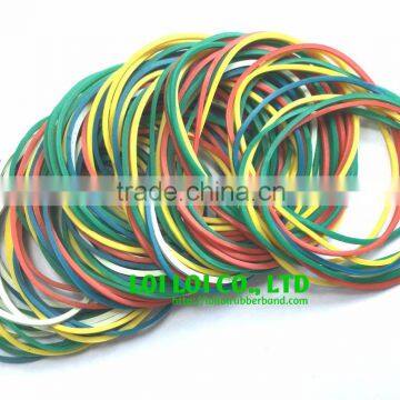 Mix colour Natural elastic Hair band - Strong rubber band and Colored in Bulk Rubber band for money use