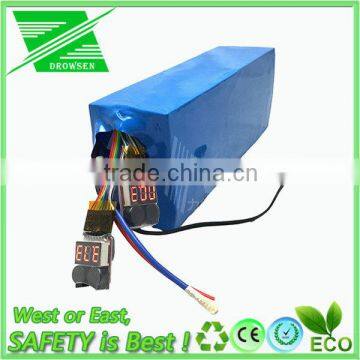 lithium battery 48v 12AH With bms for motorcycle CE ROHS