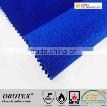 Cotton Polyester 290gsm antistatic Fireproof Fabric FR Fabric For Coveralls