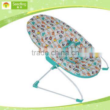 2016 seedling new product baby rocker chair iron pipe baby crib rocker