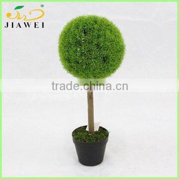 Wholesale Big Artificial Green Grass Ball Bonsai for House Decoration