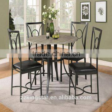 Modern Dining Table Set High Quality Metal Dining Table Set