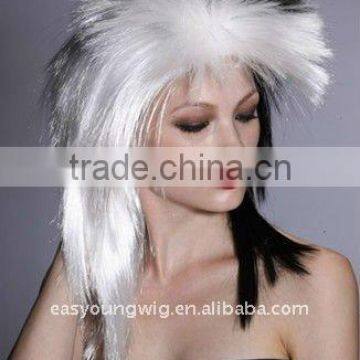 Cheap Synthetic Material and Wig Type , crown football soccer fans Wig