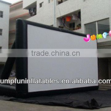 outdoor advertising inflatable movie screen with high quality