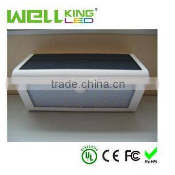 Solar Light Type and IP44 Protection Level solar motion sensor led light