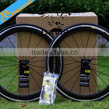 Hot 700c Carbon Wheelset China Matte or Glossy Road Bike Wheelset Carbon Fiber