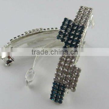 Fashion style crystal rhinestone Barrette