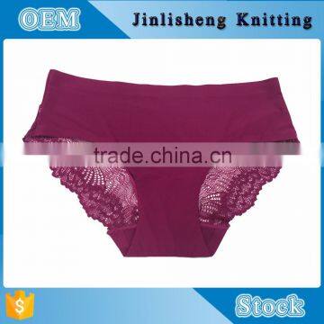 Hot Same Style as VS Panyies Seamless Visible Back Transparent Low Waist Sexy Lace Ladies Panties