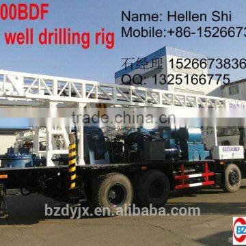 500m truck mounted water well drilling rig