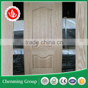 convex moulded natural veneer door skin