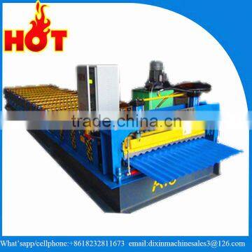 Ce certificate metal corrugated roofing sheet making machine