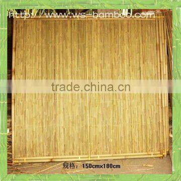 Bamboo stake fence