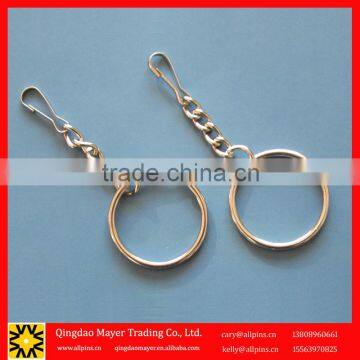 Wholesale Stainless Steel Metal Key Ring Swivel Hooks