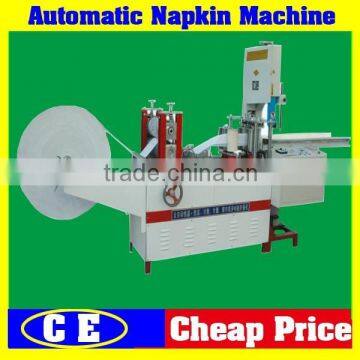 1/4 and 1/6 Folding Paper Napkin Making Machinery with Printing Color