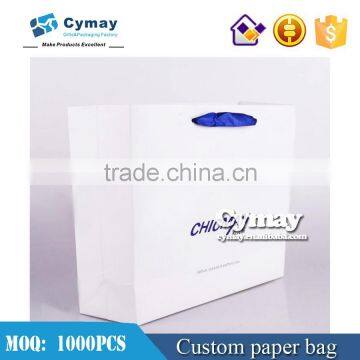 Fast Prodcution Coated Paper Shopping Bag , Custom Paper Bag MOQ 500Pcs photo-4