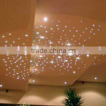 7W RGBW Twinkle LED Fiber Optic Star Ceiling Lights Kit