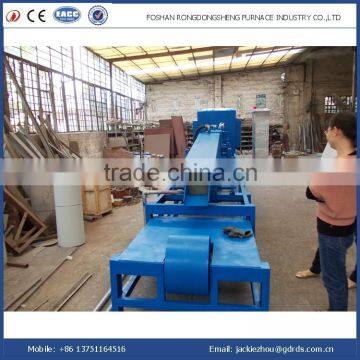 conveyor electric brazing heat treatment parts muffle equipment for sale