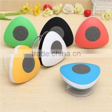 Waterproof Bluetooth Speaker With Silicone Sucker for Bathroom