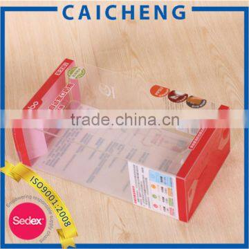 Transparent PVC Electronics Packaging Box