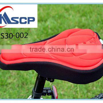 Durable Silicon Comfortable Cycling Bicycle Saddle Cover Bike Seat Pad