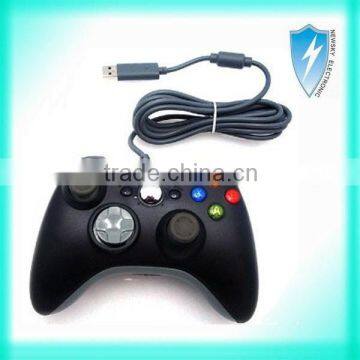 Hot selling black white wired controller for xbox 360