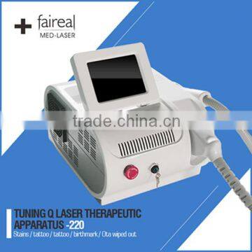 Q Switched Medical Laser Tattoo Removal Equipment with Pulse Energy 532 / 1064nm