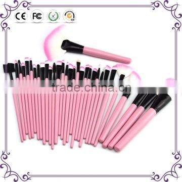 Pretty pink 32pcs professional makeup brush set beauty makeup cosmetic brush set