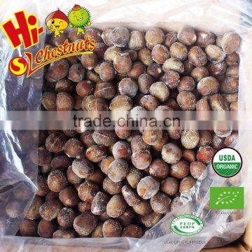 Quick Freezing Organic Roasted Chestnuts with Shell