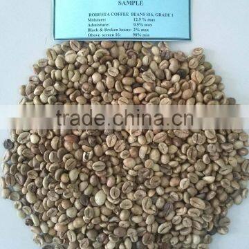 HIGH QUALITY ROBUSTA COFFEE BEANS