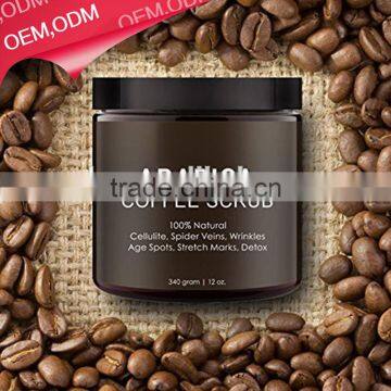 private label arabica coffee scrub