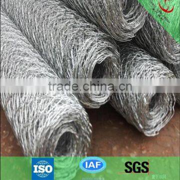 PVC coated / galvanized iron hexagonal wire mesh