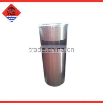 Stainless Steel Round 1.68 Kg Sus 304 Environmental Protection Office House Dustbin OEM photo-4