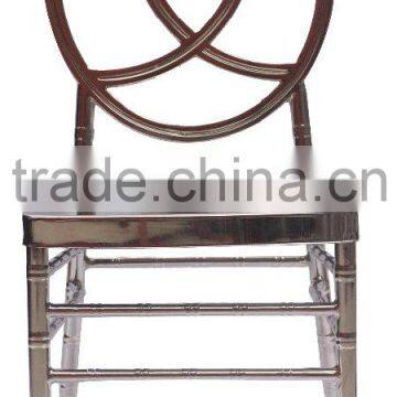 good quality Stackable White Silver Gold Steel Phoenix Chair,thickness:2.0mm aluminum