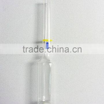 glass ampoules for injection 5ml ampoule blue dot yellow band glass ampule