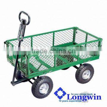 Heavy duty 4 wheel heavy duty platform trolley