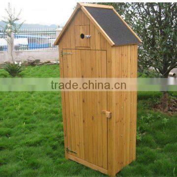 Large Cheap Outdoor Wooden Garden Storage Cabinet